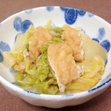 めんつゆで簡単☆白菜と油揚げの煮物